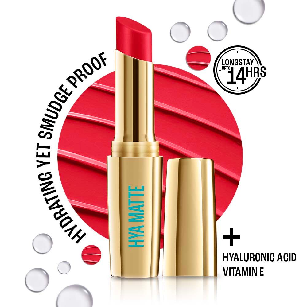 9 To 5 Hya Matte Lipstick - Scarlet Strategy