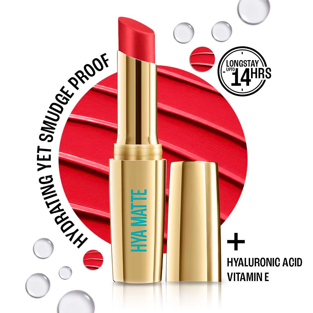 9 To 5 Hya Matte Lipstick - Red Alert