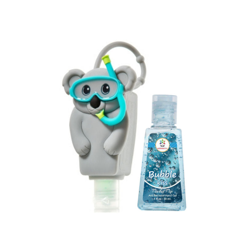 Bubble Kiss Koyala holder with sanitizer