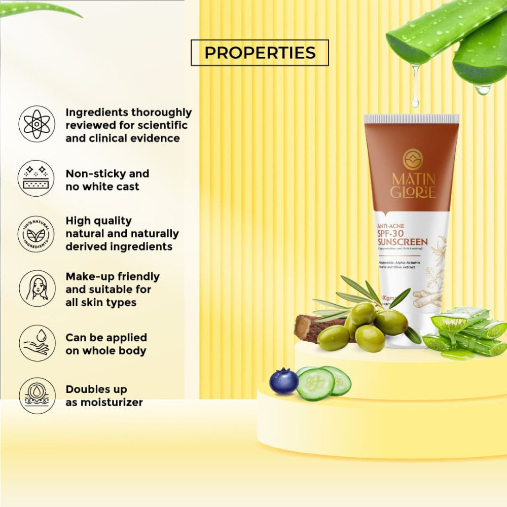 SPF 30 PA+++ Broad Spectrum Sunscreen