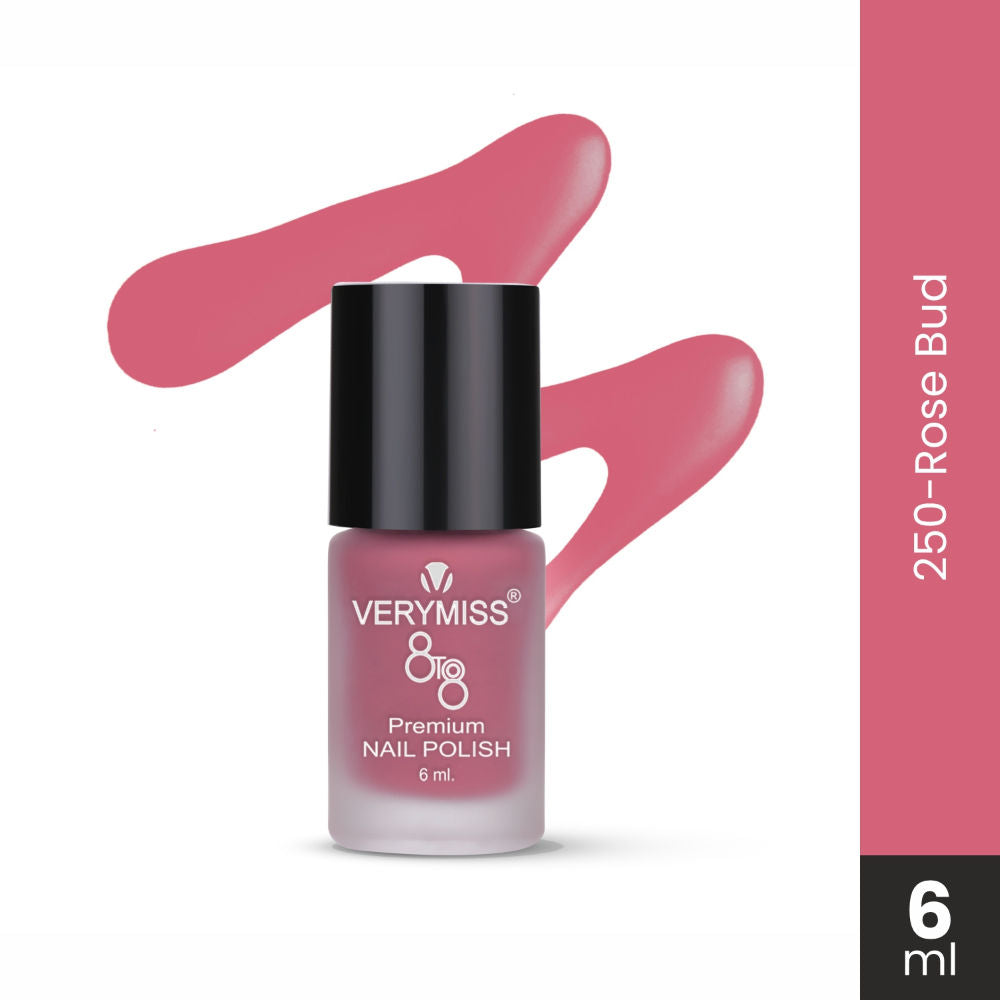 Premium Matte Nail Polish - 250 Rose Bud