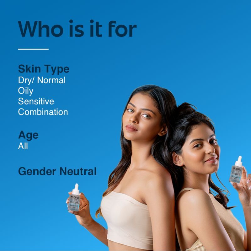 3% Niacinamide 2% Hyaluronic Acid Face Serum- Fades Acne Marks And Blemishes
