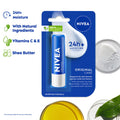 Shea butter Lip Balm with Natural oils & 24H melt-in moisture-Original care