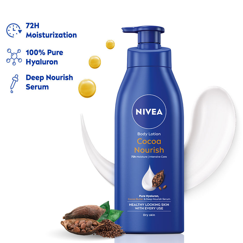 48H Deep Moisture Care Cocoa Butter & Vit E Body Lotion For Very Dry Skin