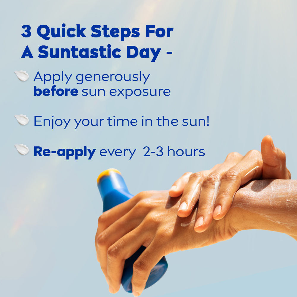 SPF 50+ PA+++ & Vit E Face Sunscreen- Instant & Waterproof Protection
