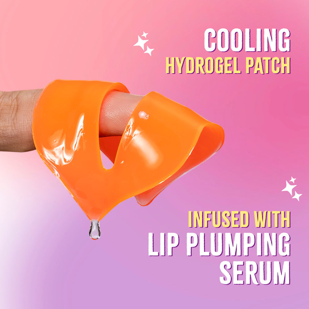 Nykaa Hydrogel Lip Mask - Orange Kiss