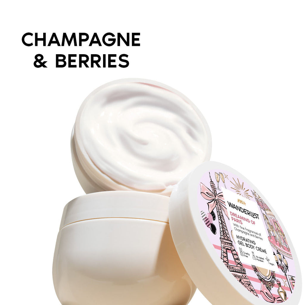 Dreaming of Paris Hydrating Gel Body Creme with Champagne and Strawberry