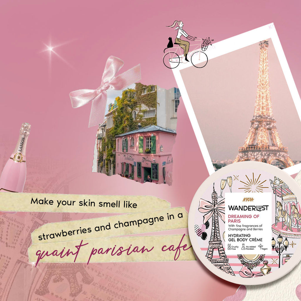 Dreaming of Paris Hydrating Gel Body Creme with Champagne and Strawberry