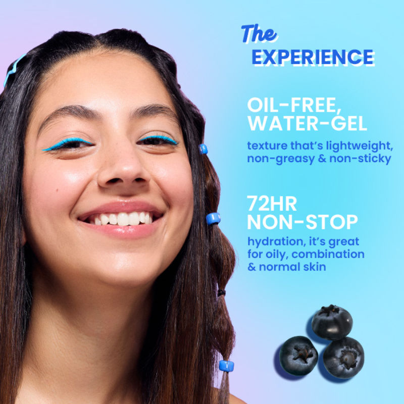 72Hr Hydrating Lightweight Gel Face Moisturizer With Hyaluronic Acid & Probiotics