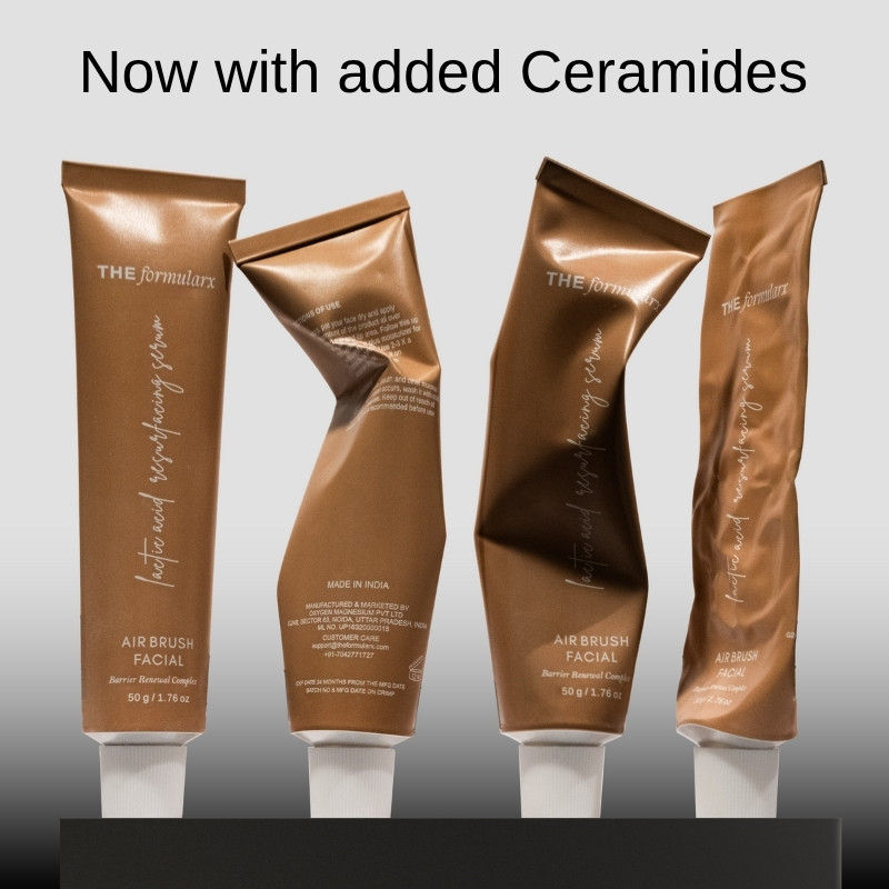Air Brush Facial Lactic Acid Face Serum For Tan Removal, Brightening & Glow