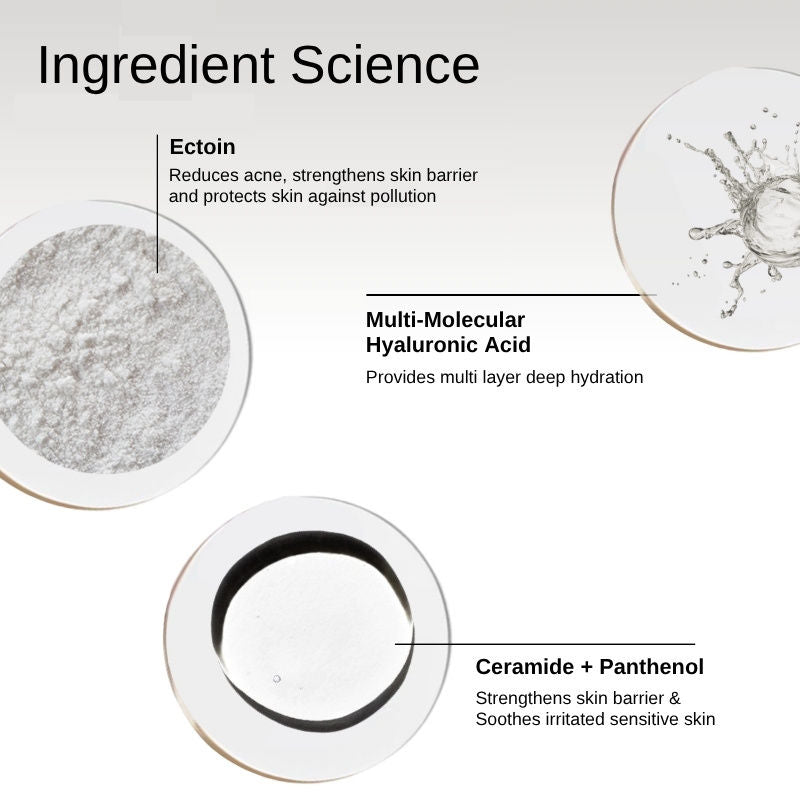 Hydraveil Moisturizer With Ectoin & Ceramide For Oily, Acne, & Fungal Acne Prone Skin