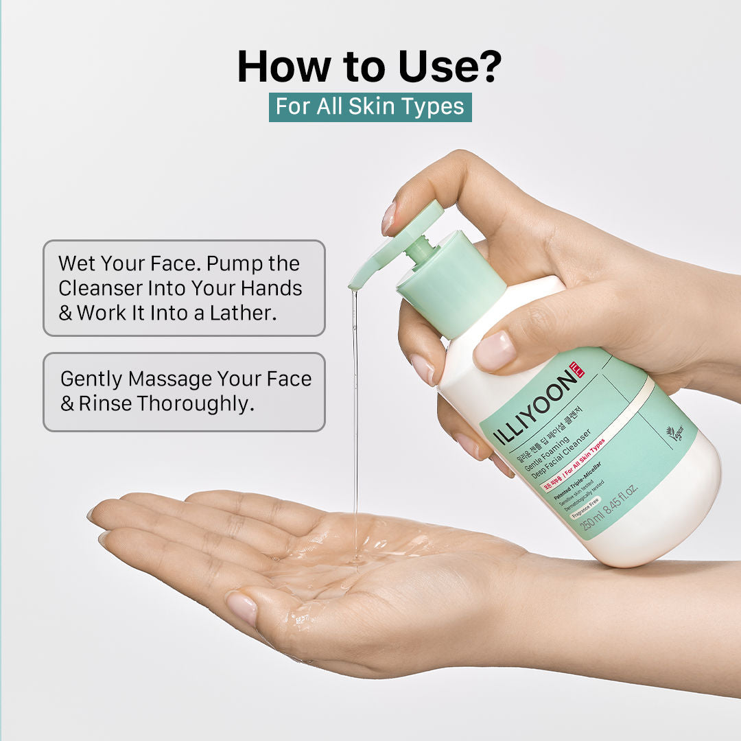Gentle Foaming Deep Facial Cleanser