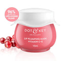 Vitamin C + E Lip Plumping Mask For Soothes Dryness, Pigmentation & Glowing Lips