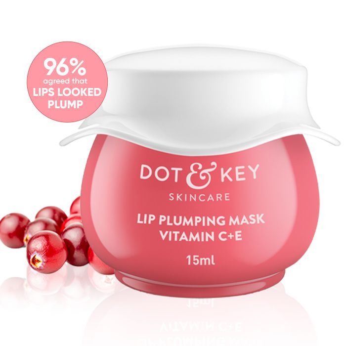 Vitamin C + E Lip Plumping Mask For Soothes Dryness, Pigmentation & Glowing Lips