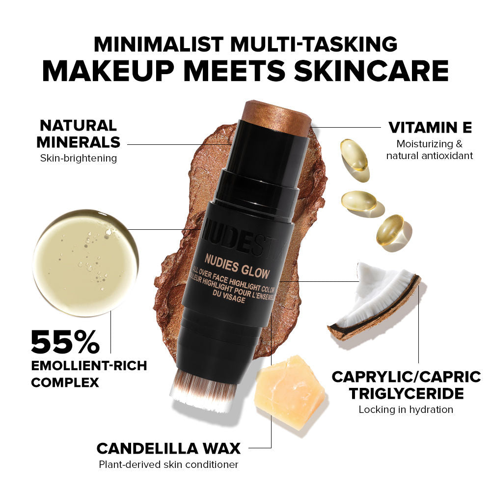 Nudies Glow All Over Face Color