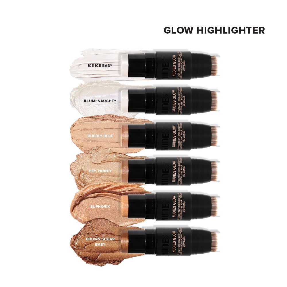 Nudies Glow All Over Face Color