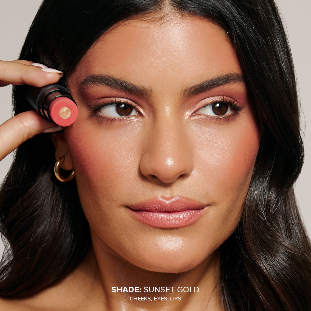 Nudies Matte + Glow Core All Over Face Blush Color