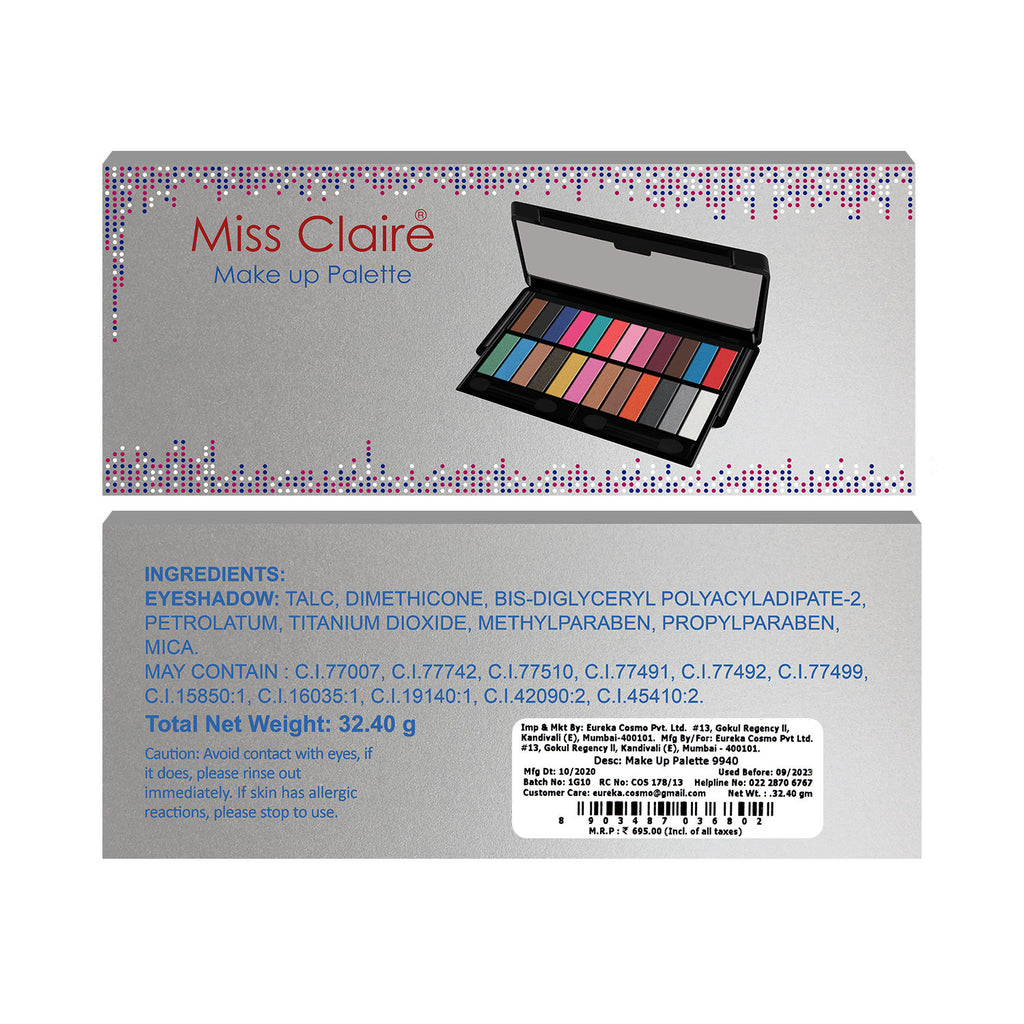 Make Up Palette 9940 (Eyeshadow Palette)