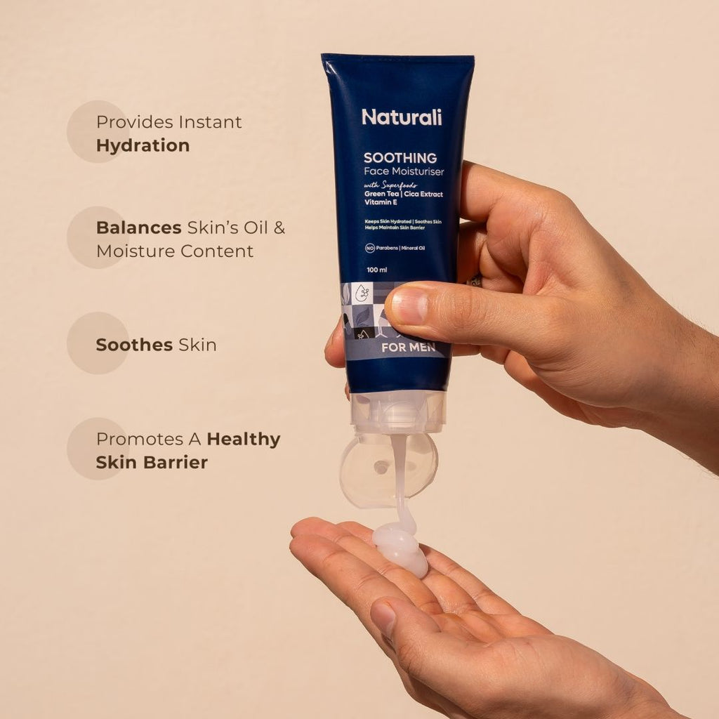 Soothing Face Moisturiser For Men