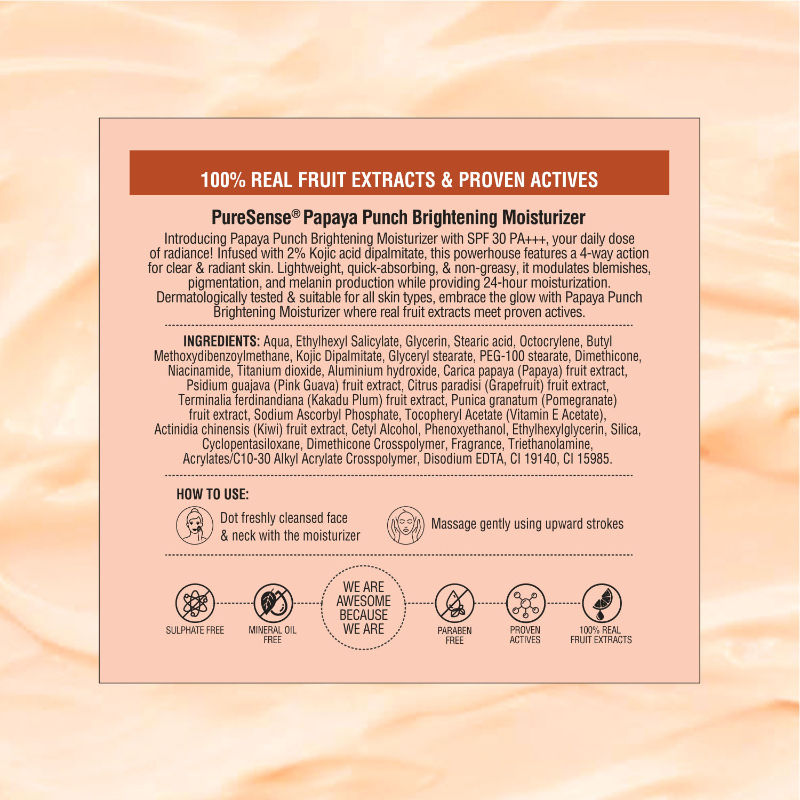 Papaya Punch Brightening Moisturizer