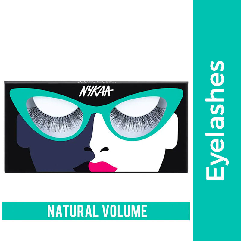 Nykaa Lash Talk Lightweight, Long & Volumizing Natural False Eyelash - Turn Up The Drama (1pcs) - The O.G.