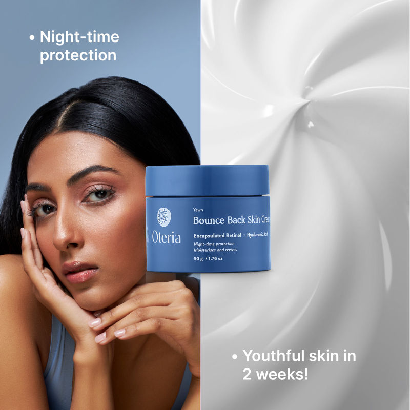 Bounce Back Skin Cream With 0.1% Encapsulated Retinol 0.1% Hyaluronic Acid Night Skin Repair