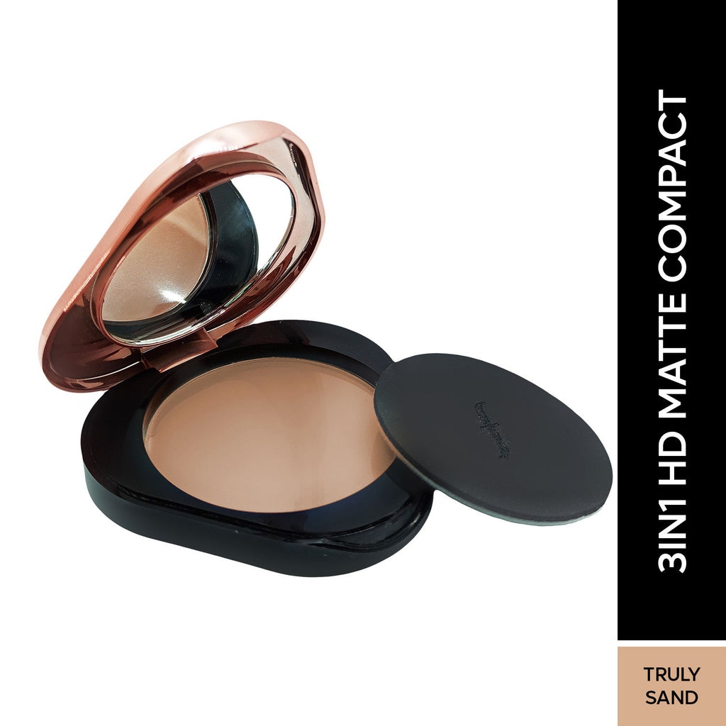 3 In 1 HD Matte Compact - Truly Sand 04
