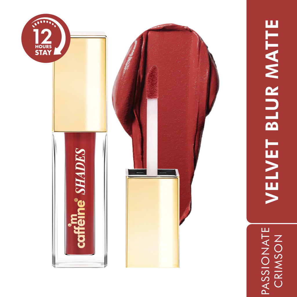 Shades Velvet Blur Matte Liquid Lipstick 12 Hrs Stay & Lightweight