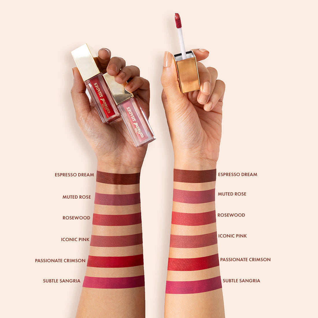 Shades Velvet Blur Matte Liquid Lipstick 12 Hrs Stay & Lightweight