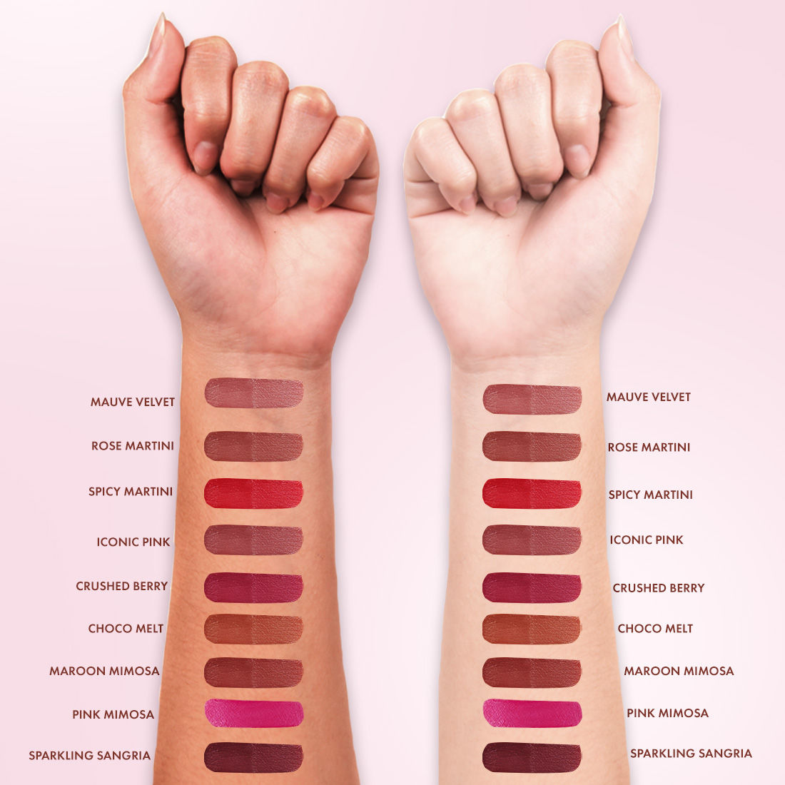 Shades Creamy Matte Kiss Bullet Lipstick Moisturizing, Lightweight