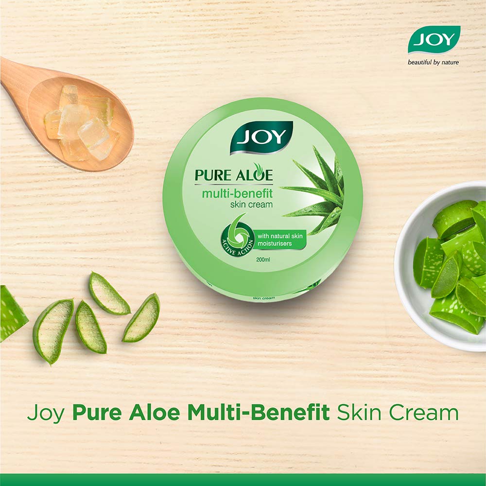 Pure Aloe Vera Light Moisturizer Skin Cream for Face & Body For 48 Hrs Moisturization