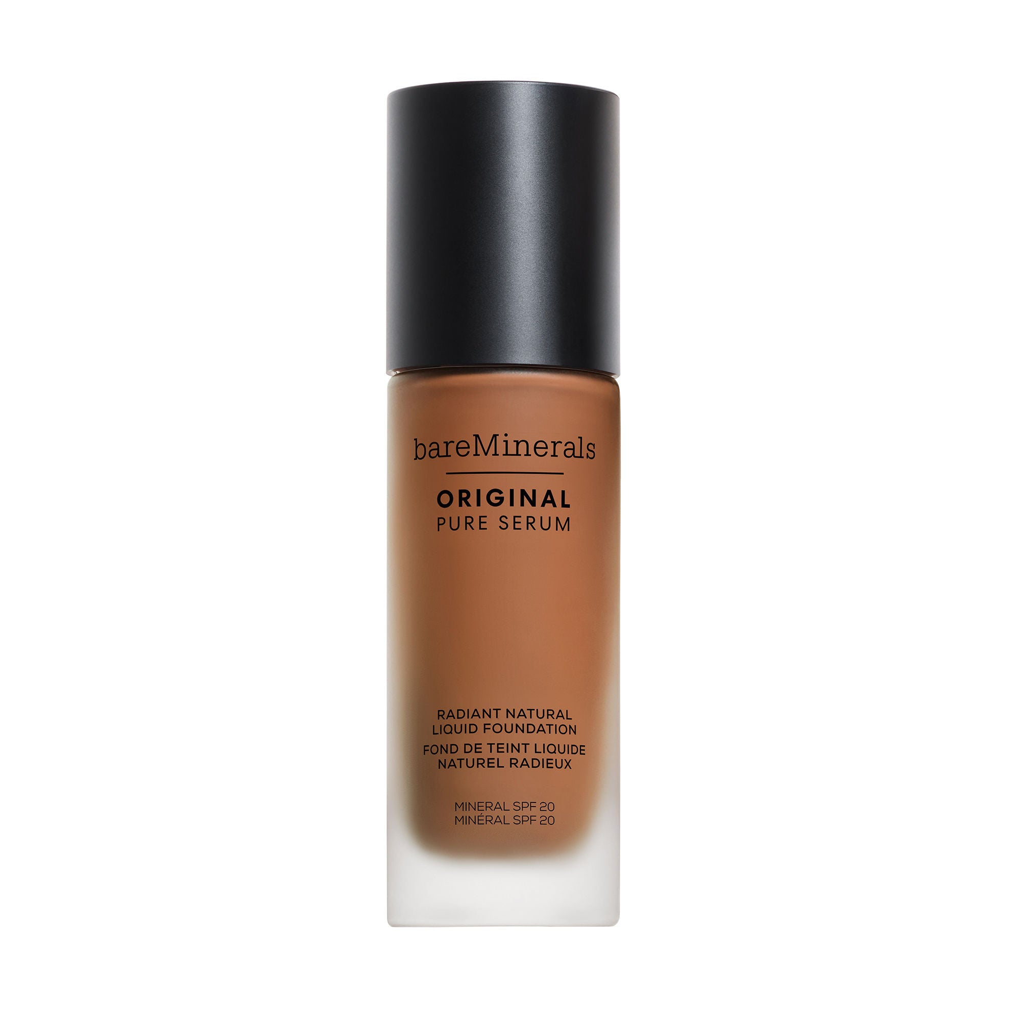 ORIGINAL Pure Serum Radiant Natural Liquid Foundation Mineral SPF 20 - Deep Warm 5