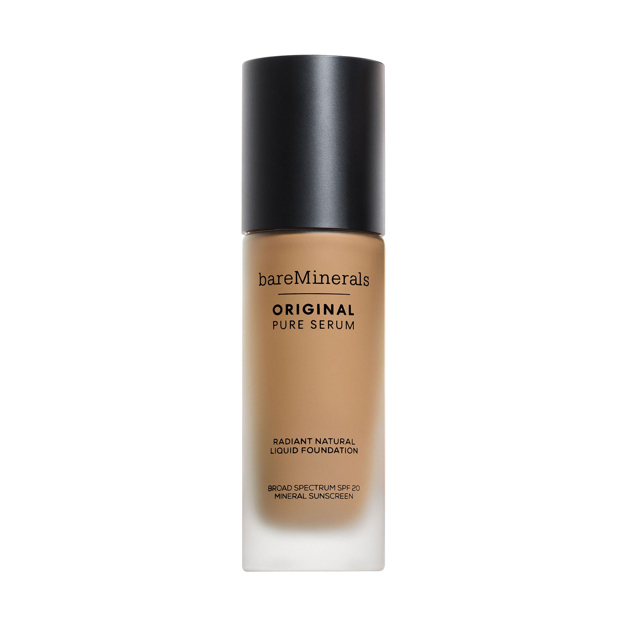 ORIGINAL Pure Serum Radiant Natural Liquid Foundation Mineral SPF 20 - Medium Warm 3.5