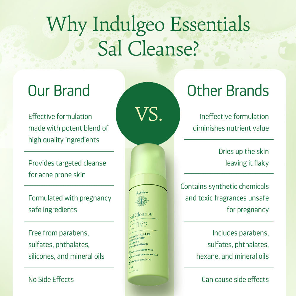 Sal Cleanse Activs - Salicylic Acid Foaming Face Wash