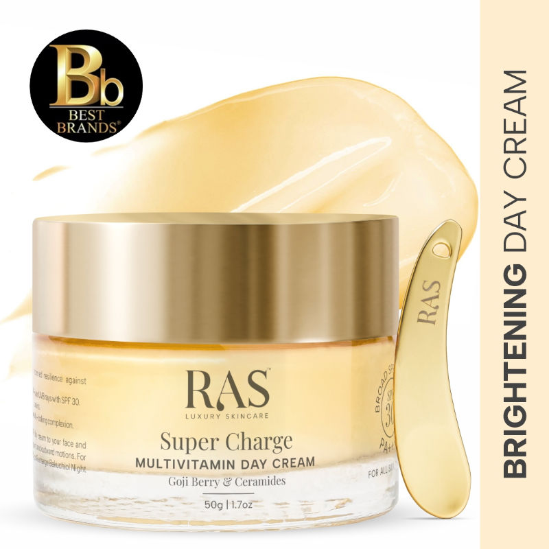 Super Charge Multivitamin Day Cream SPF 30 Infused With Ceramides & Goji Berry