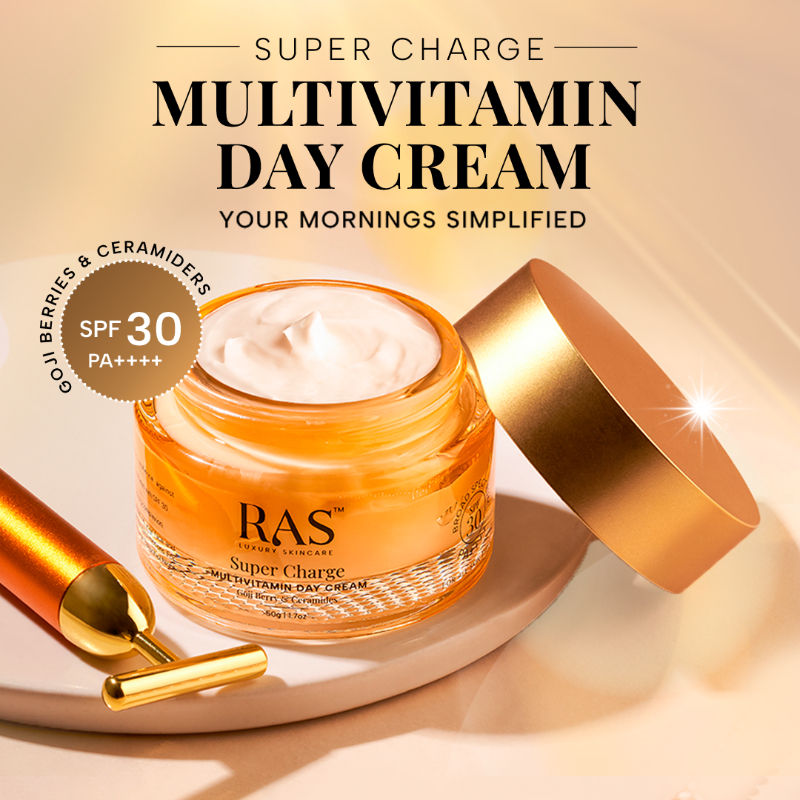 Super Charge Multivitamin Day Cream SPF 30 Infused With Ceramides & Goji Berry