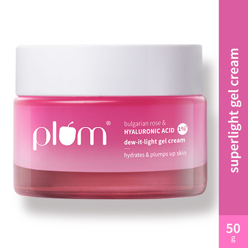 Bulgarian Rose And 1% Hyaluronic Acid Dew-It-Light Gel Cream
