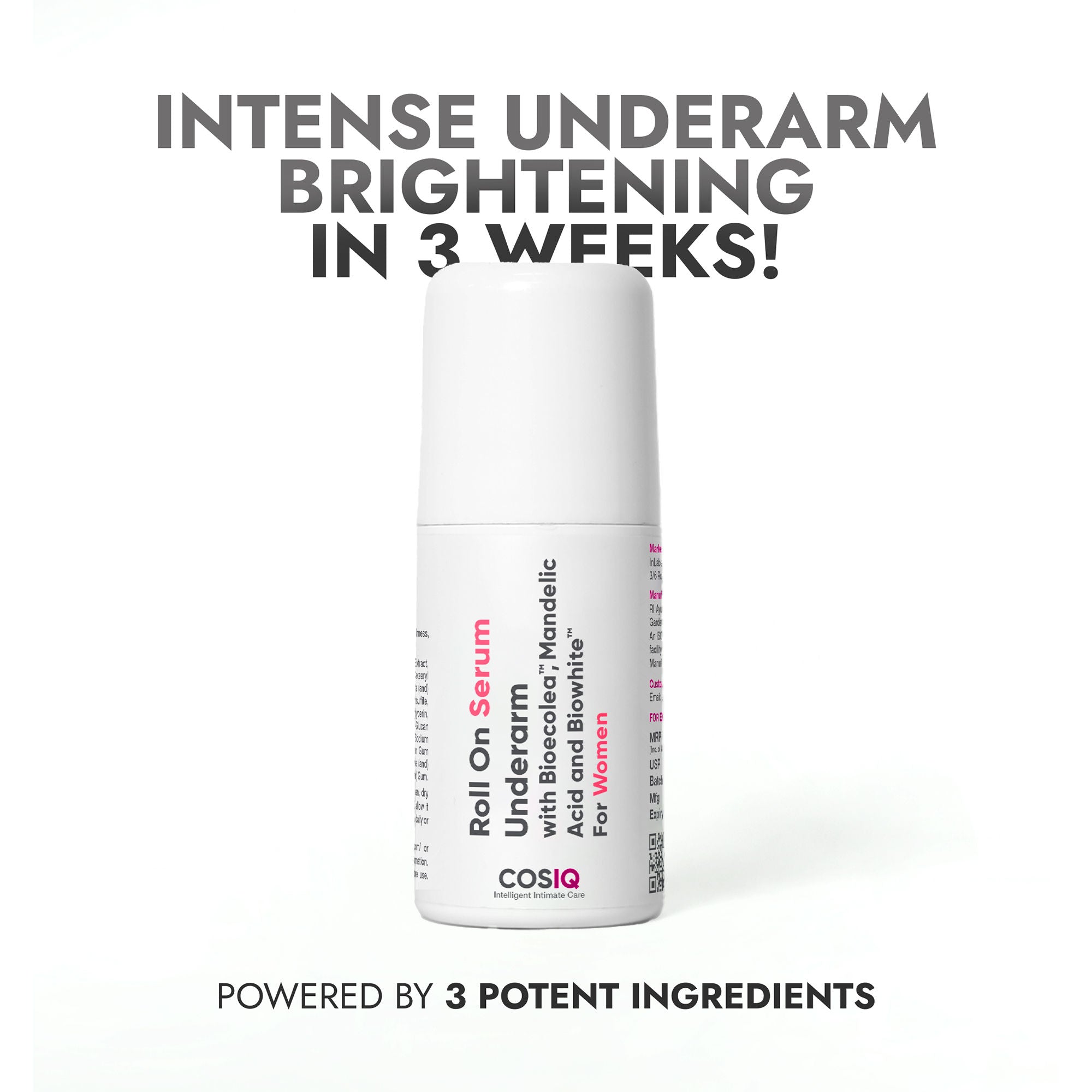 Brightening Underarm Roll On Serum For Women