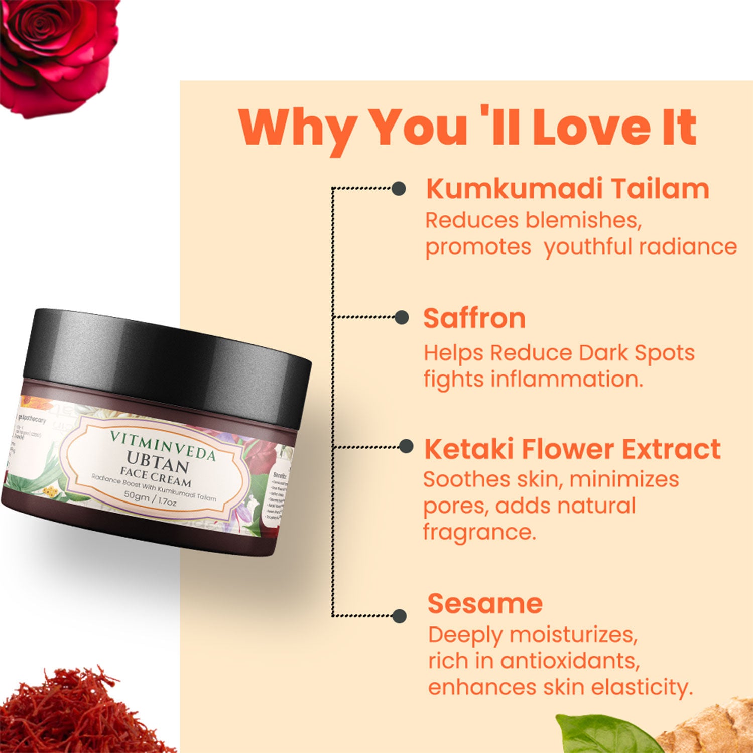 Ubtan Face Cream