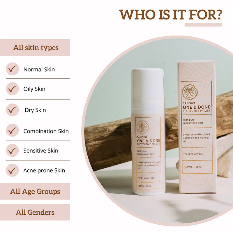 One & Done Protective Primer, Pore Minimising, Blurs Fine Lines, Lightweight Face Primer