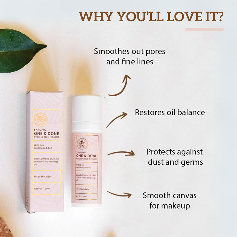 One & Done Protective Primer, Pore Minimising, Blurs Fine Lines, Lightweight Face Primer