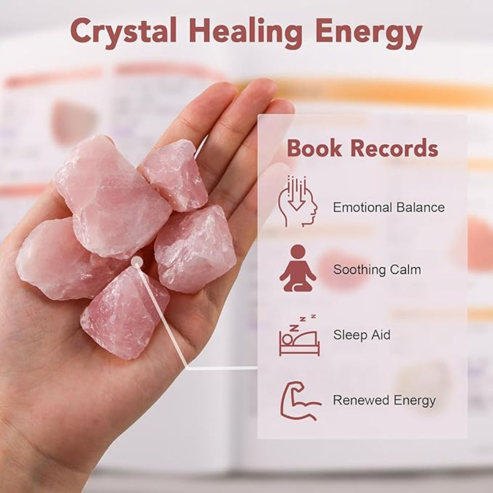 Rose Quartz Gua Sha Face Massage Tool For Face and Neck Glowing Skin
