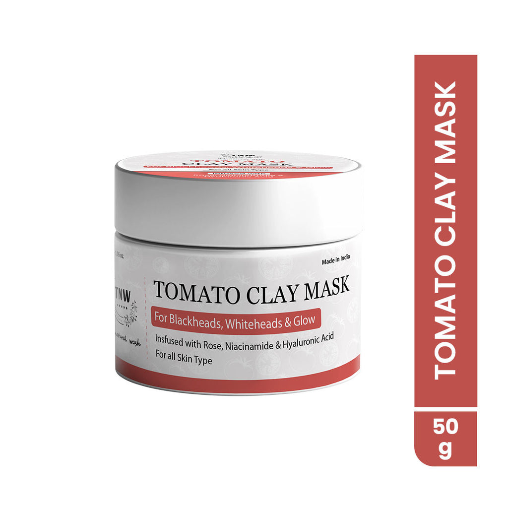 Tomato Clay Face Mask For Glowing Skin