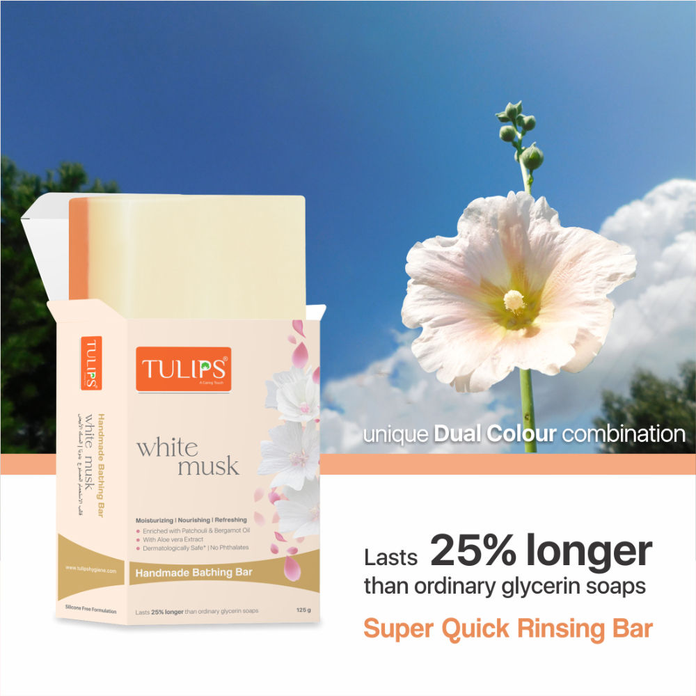 White Musk Handmade Bathing Bar
