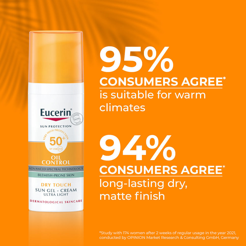 Oil Control Dry Touch Sunscreen Gel-Cream SPF 50+