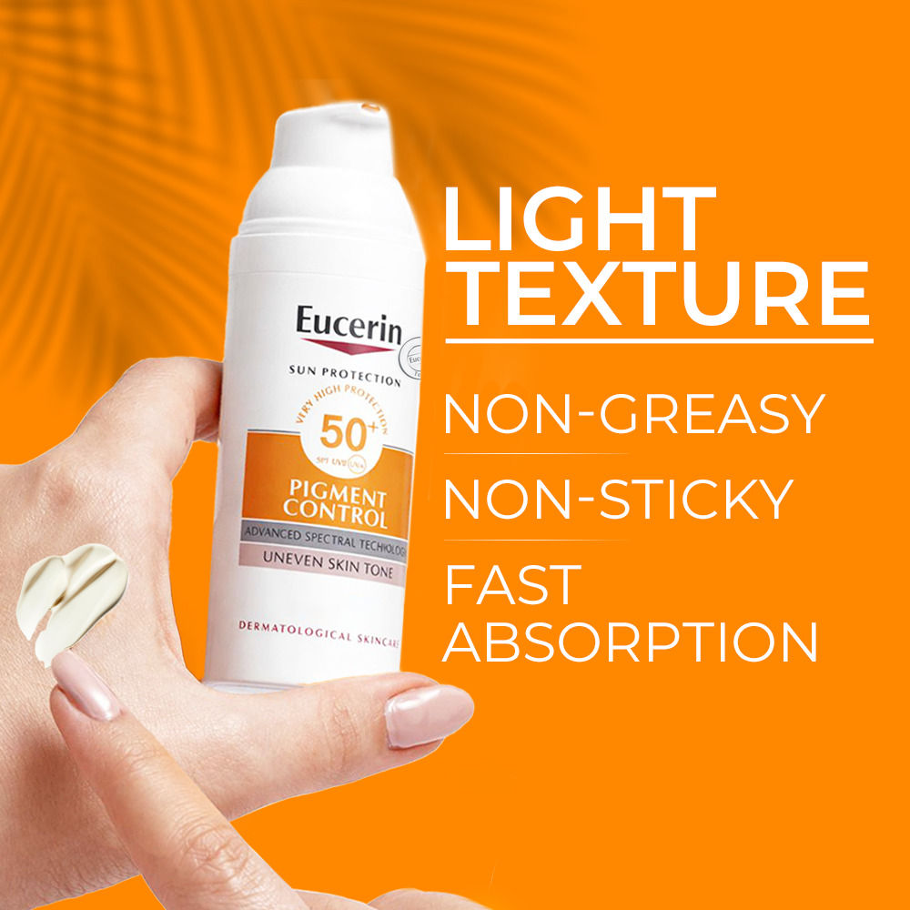 Pigment Control Sunscreen Fluid SPF50+ Has Thiamidol Prevent & Reduce Darkspot Is Nonsticky