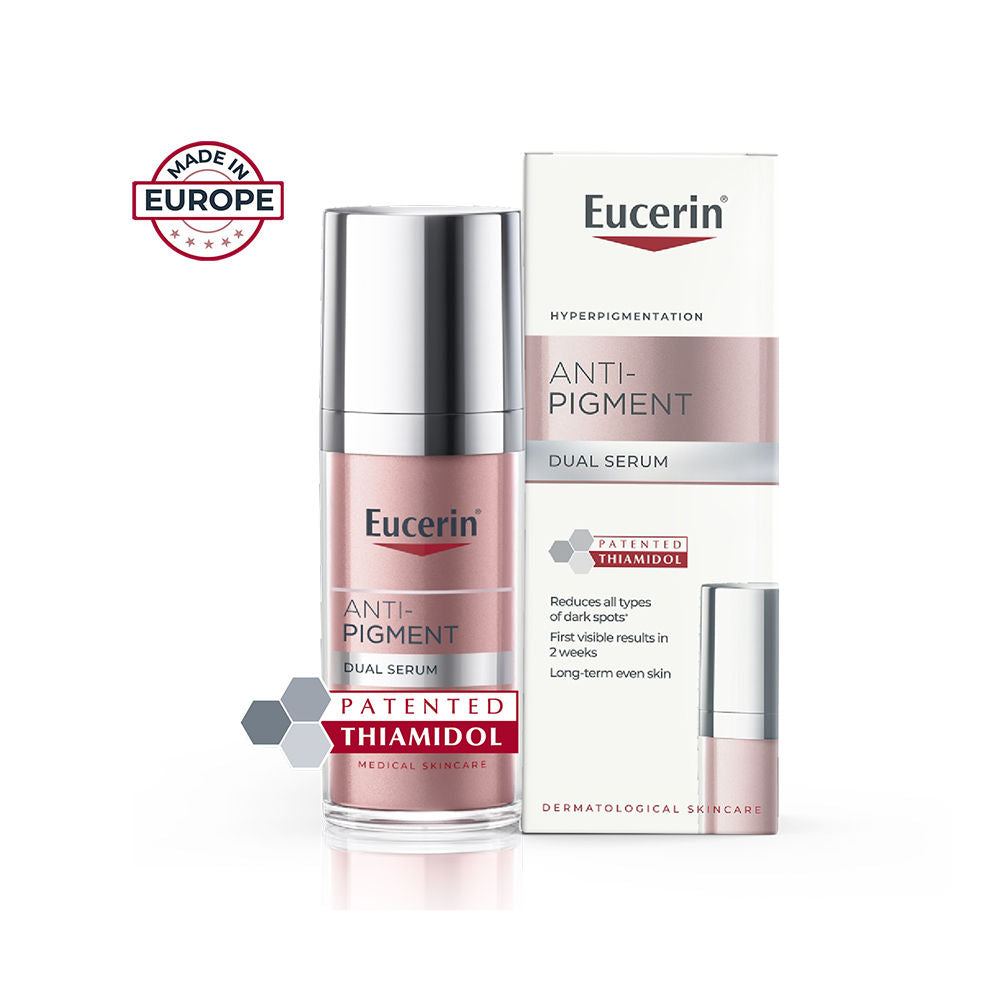 Anti-Pigment Dual Serum With Thiamidol & Hyaluronic Acid , Reduces Dark Spots & Rejuvenates