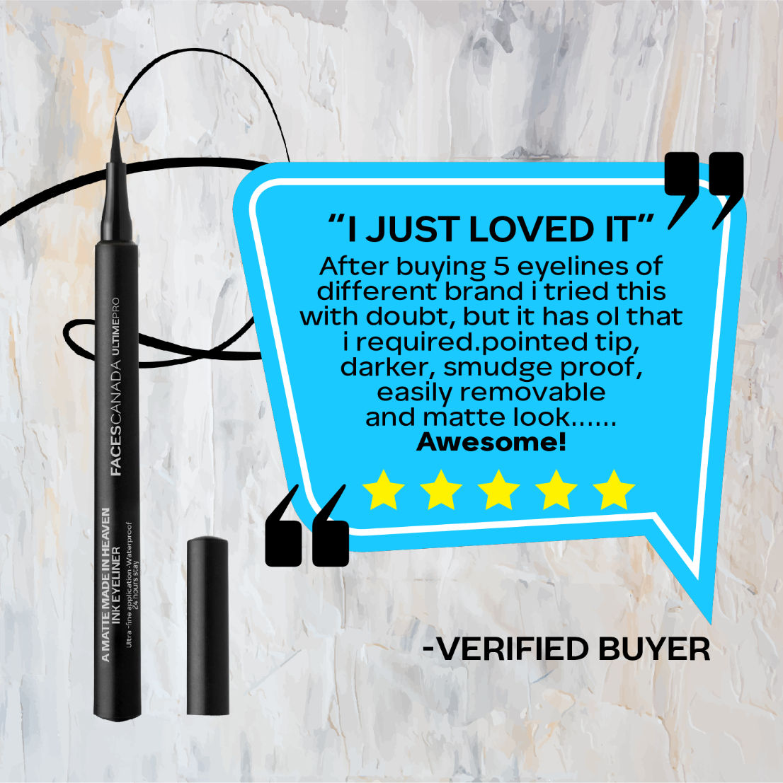 Ultime Pro A Matte Made In Heaven Ink Eyeliner