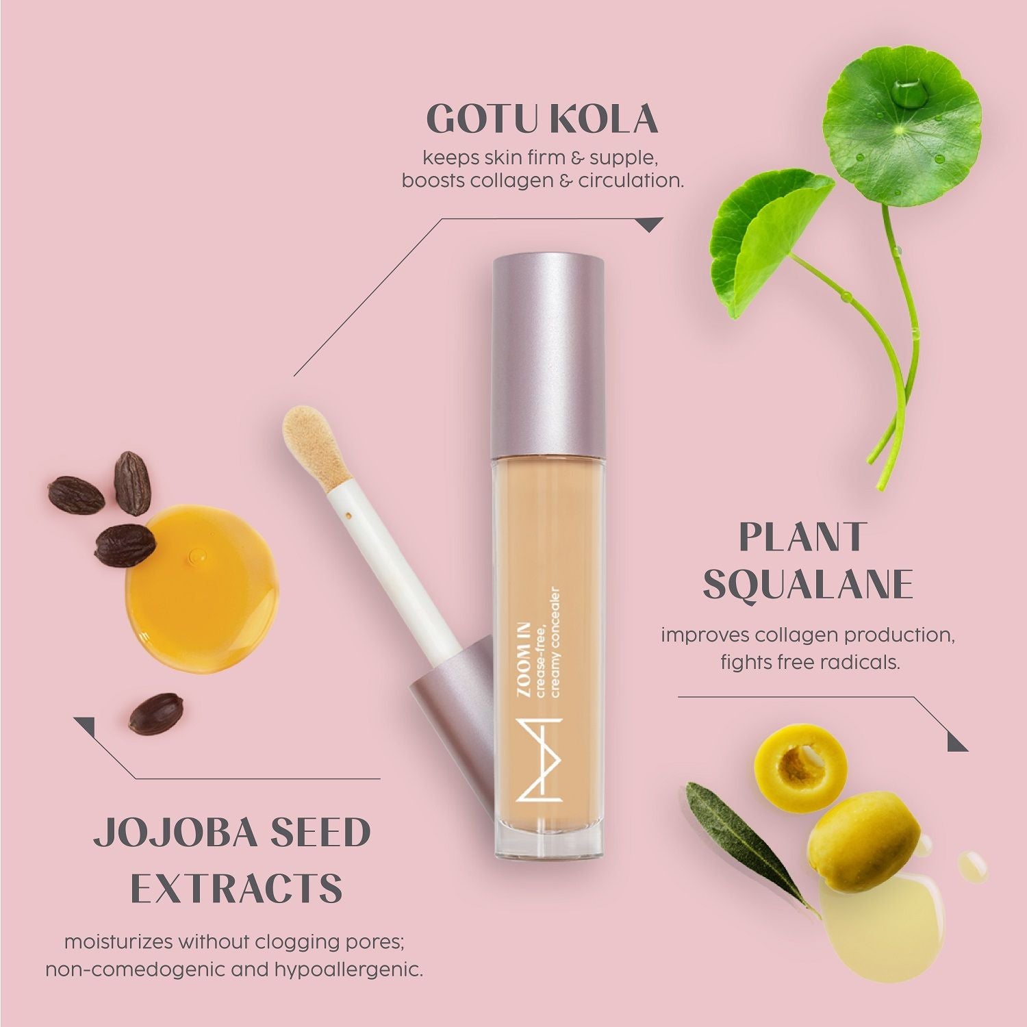 Zoom In Crease-Free, Creamy Concealer