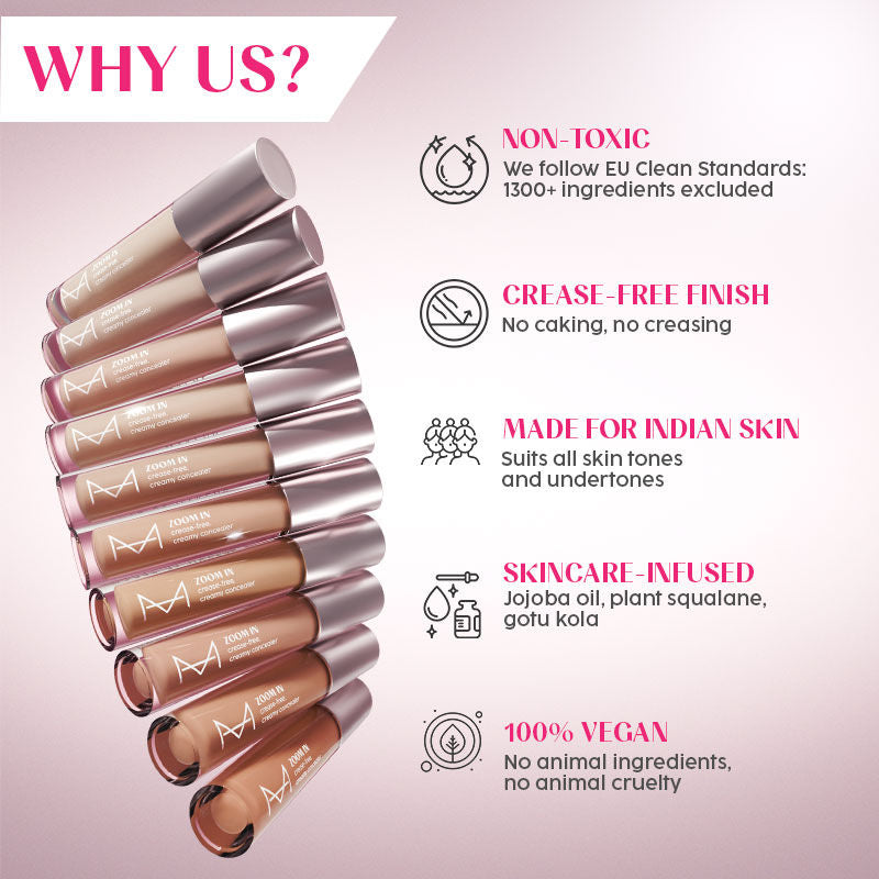 Zoom In Crease-Free, Creamy Concealer